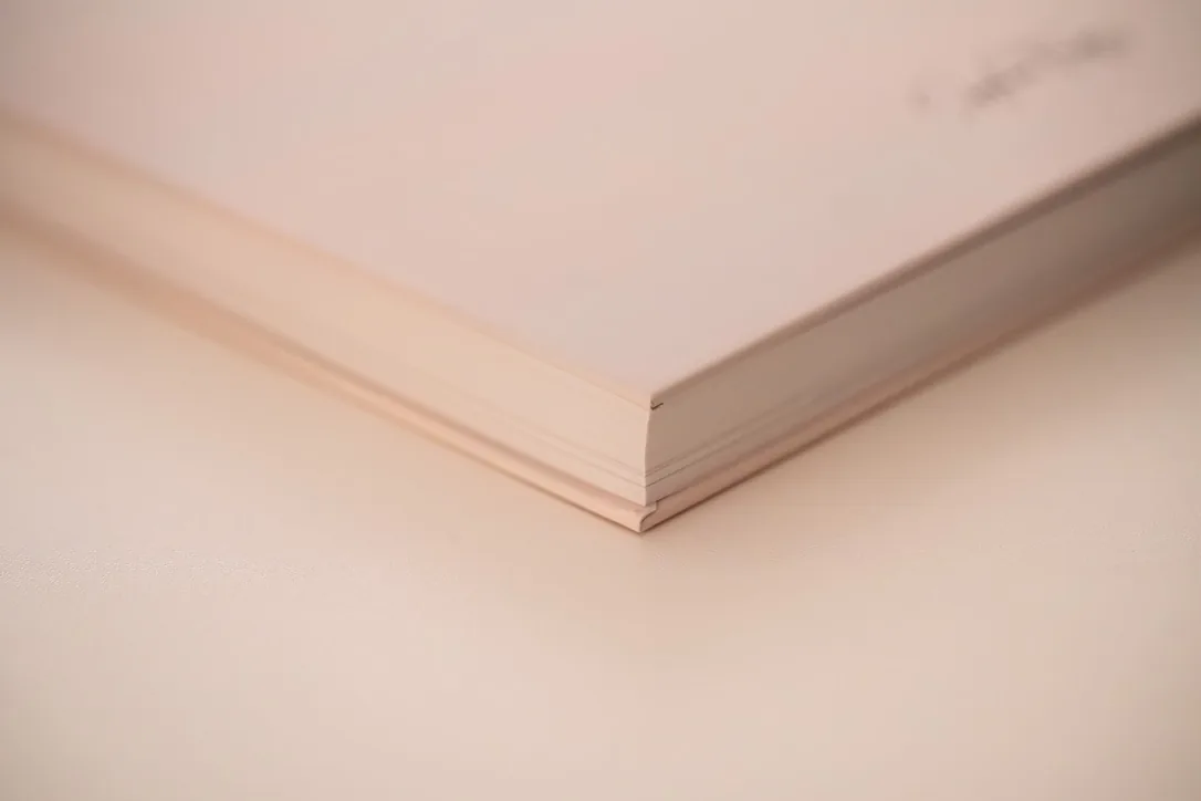 Fotobuch Detailaufnahme Buchecke